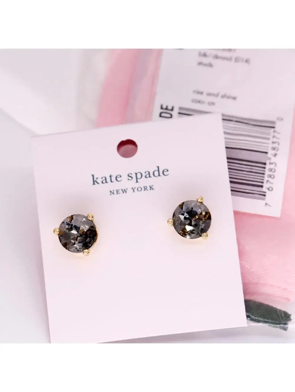 Kate Spade Rise and Shine Crystal Stud Earrings